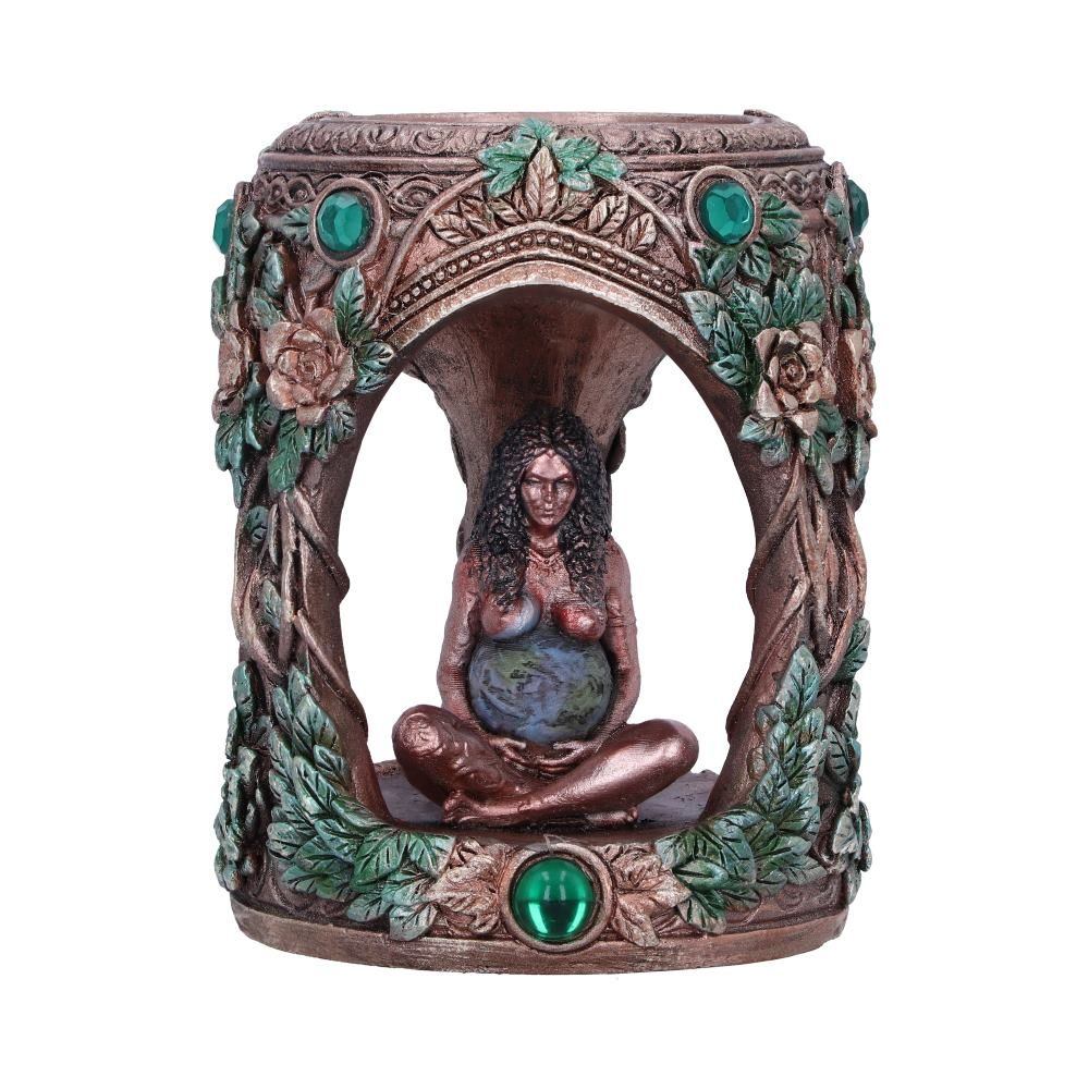 Nemesis Now - Mother Earth 7cm Theelichthouder - Multicolours